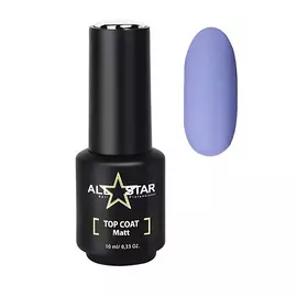 ALL STAR PROFESSIONAL Матовый топ для гель-лака без липкого слоя TOP COAT Matt 10