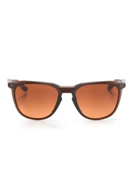 Oakley солнцезащитные очки Thurso в квадратной оправе, коричневый