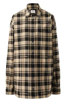 Хлопковая рубашка VETEMENTS