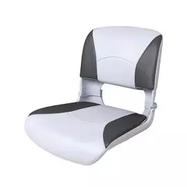 Кресло пластмассовое складное с подложкой Deluxe All Weather Seat, белый/чёрный 75113WC