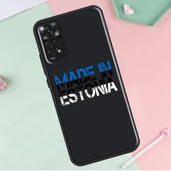 Герб Эстонии Эмблема для Redmi Note 12 Pro Plus Чехол для Redmi Note 10 8 9 11 Pro 12S 11S 10S 9S 9C 10C 12C Чехол Redmi Note 9 Pro