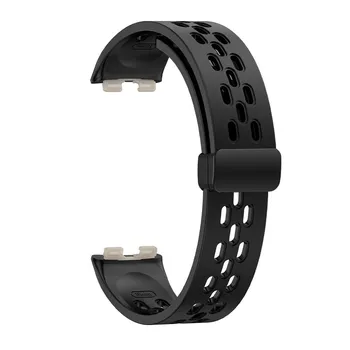 Магнитный ремешок для умных часов Honor Band 9, браслет Correa с магнитной пряжкой, браслет Honor Band 9 For Huawei Band 9 красный