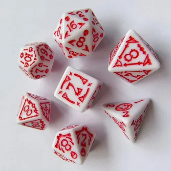 Многогранные игральные кости для TRPG DND RPG D20 D12 D10 D8 D6 D4 настольные игральные кости двухцветные развлекательные настольные игровые кости набор из 7 шт./лот