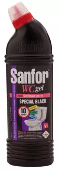 Гель чистящий Sanfor WC Special Black 100% сила 750г