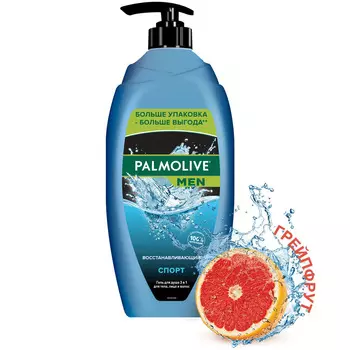 Гель д/душа мужской Palmolive Спорт 2в1 восстанавливающий 750мл