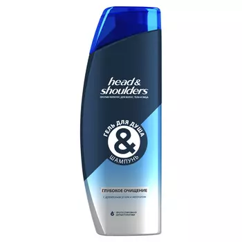 Гель д/душа+Шампунь 2в1 Head&amp;Shoulders Глубокое очищение 360мл