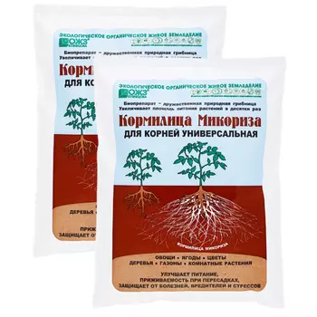 Удобрение минеральное сухое для корней Кормилица Микориза БашИнком 2 л