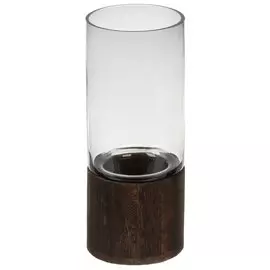 Ваза стекло, настольная, 25 см, Y6-6360