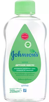 Johnson’s baby Детское масло с алоэ, 200 мл (Johnson’s baby, Уход для тела)