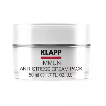 Klapp Крем-маска "Анти-стресс" Anti-Stress Cream Pack, 50 мл (Klapp, Immun)