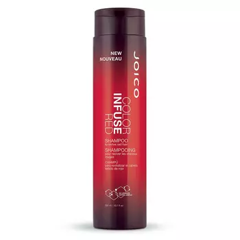 Joico Шампунь тонирующий для поддержания красных оттенков Color Infuse Red Shampoo, 300 мл (Joico, Тонирование и поддержка цвета)