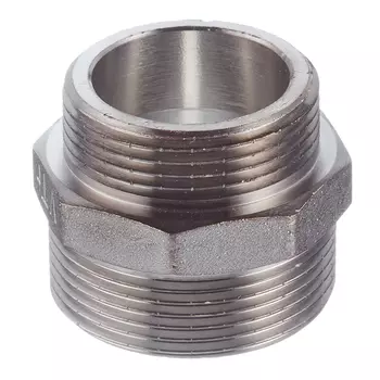 Ниппель переходной Valtec 1 1/2 НР(ш) х 1 1/4 НР(ш) латунный (VTr.580.N.0807)