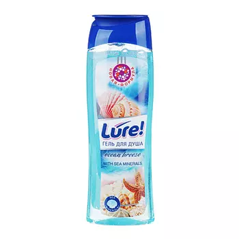 Гель для душа LURE Морской бриз/AURA Морские минералып/б 260мл арт.04539/07111