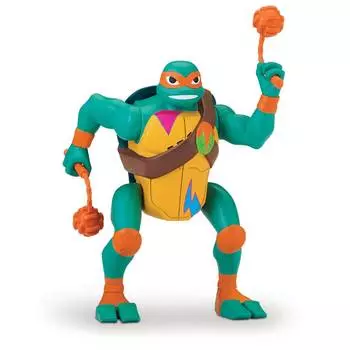 Turtles Фигурка Черепашки-ниндзя Микеланджело ниндзя-атака, 15 см, серия ROTMNT