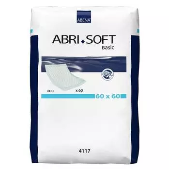 Впитывающие пеленки Abena Abri-Soft Basic 60x60 см, 60 шт