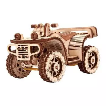 Wood Trick Механический 3D-пазл "Квадроцикл ATV"