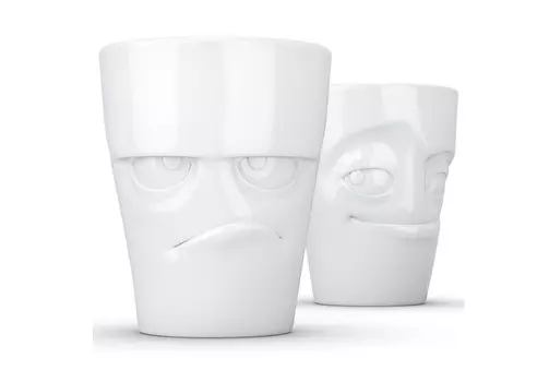 Набор из 2 кружек tassen grumpy &amp; impish (tassen) белый 11x9x9 см.