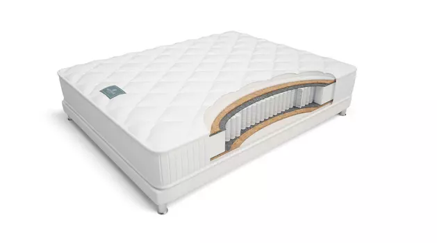 Матрас union cocos 90*200 (materlux) бежевый 90x23x200 см.