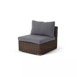 Модуль прямой с подушками лунго (outdoor) 73x67x85 см.