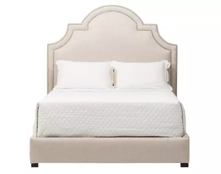 Мягкая кровать haute art (myfurnish) бежевый 150x140x215 см.