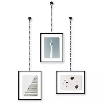 Мультирамка fotochain (umbra) черный 25x31x8 см.