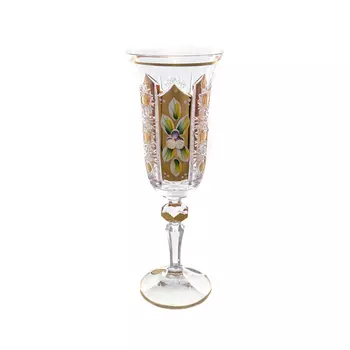 Набор фужеров для шампанского bohemia max crystal (6 шт) (bohemia) золотой