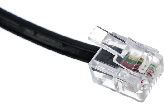 Кабель Cablexpert TC6P4C-3M-BK телефонный аппарат-розетка 3 м чёрный
