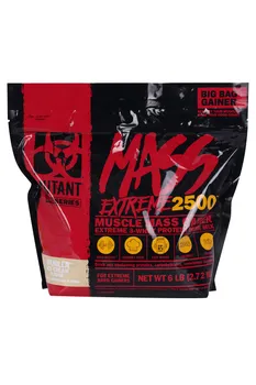 Гейнер Mutant Mass XXXTREME 2500 6 lbs ванильное мороженое, 2,72 кг