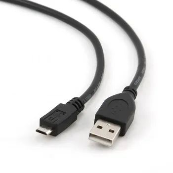 Кабель интерфейсный USB 2.0 Cablexpert CC-mUSB2-AMBM-1M Pro , AM/microBM 5P, 1м, черный, пакет