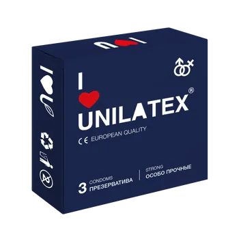 Презервативы Unilatex Extra Strong, 3 шт.