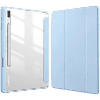 Чехол-подставка для Samsung Galaxy Tab S8 S7 11 Plus FE 12,4 дюйма, прозрачная задняя крышка для планшета Tab S8 Ultra, чехол-подставка 14,6 дюйма Tab S7 FE 12.4 темно-зеленого