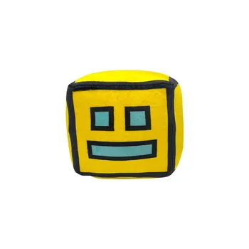 Плюшевая игрушка Geometry Dash, игра Geometry Sprint, плюшевая игрушка-кукла One Size зелёный