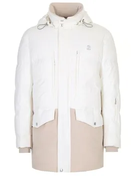 Пуховик стеганый BRUNELLO CUCINELLI
