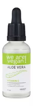 Сыворотка для лица с витамином C и алоэ вера Lavant Laboratory We Are Vegan! Vitamin C & Aloe Vera Serum