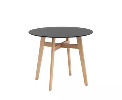 Стол обеденный Target Circle 90*90 черный