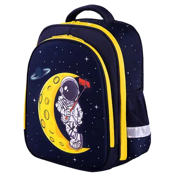 BRAUBERG Ранец светящийся KIDS STANDARD, Spaceman