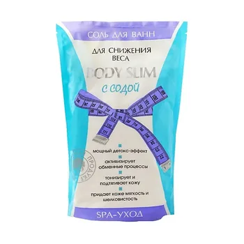 СЕВЕРНАЯ ЖЕМЧУЖИНА Соль морская для ванн "BODY SLIM" с содой, для снижения веса 1000.0