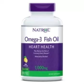 Natrol - Рыбий жир омега-3 1000 мг, 150 капсул