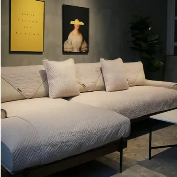 Стираный хлопок Morandi Color Koi, двусторонняя хлопковая ткань для диванных подушек, однотонное диванное полотенце для всех сезонов 70*70