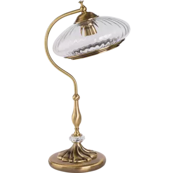 Настольная лампа Kutek San Marino New Swarovski (плафон) SAN-LN-1(P)SW