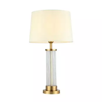 Настольная лампа Gerhort G32145 G32145/1T BRS+CL WT