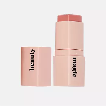 BEAUTY MAGIC Кремовые румяна-стик для лица 3-в-1