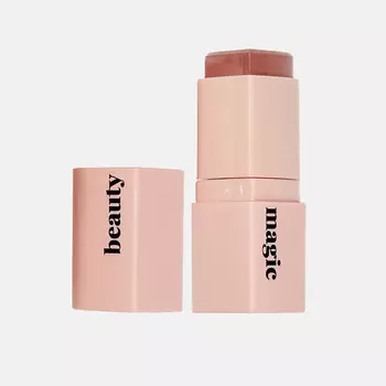 BEAUTY MAGIC Кремовые румяна-стик для лица 3-в-1
