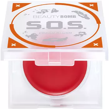 BEAUTY BOMB Кремовые румяна Cream blush S.O.S.