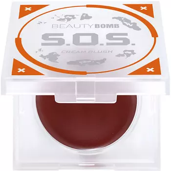 BEAUTY BOMB Кремовые румяна Cream blush S.O.S.