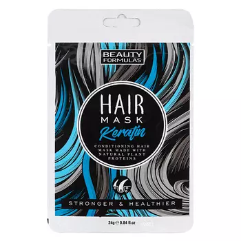 BEAUTY FORMULAS Маска для волос с кератином Keratin Hair Mask