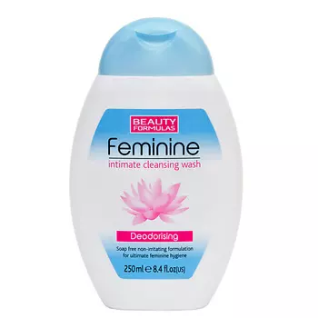 BEAUTY FORMULAS Средство для женской интимной гигиены с дезодорирующем эффектом Feminine Intimate Cleansing Wash Deodorising