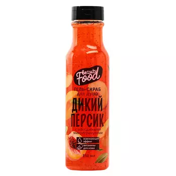 BEAUTY FOX Гель-скраб для душа «Персиковый взрыв» 350