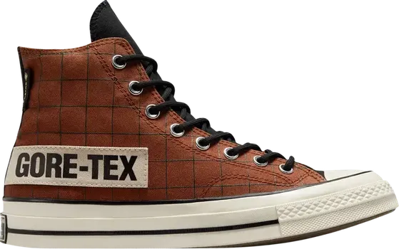 Кроссовки Converse Chuck 70 GTX High Grid - Cedar Bark, оранжевый