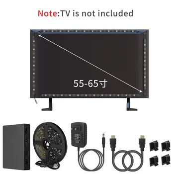Xnbada RGB Светодиодная лента для телевизора 2.4G WIFI SM16703